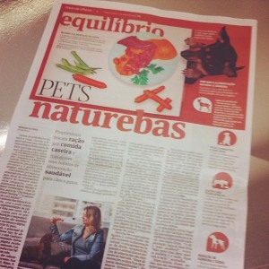 Matéria publicada na versão impressa do jornal  A Folha de São Paulo